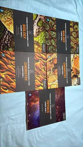 Pearson Edexcel International A Level Science Books with E-Book