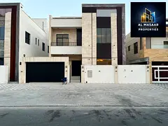 Luxury villa for sale in one of Ajman's most desirable areas | Two floors and a rooftop with interna