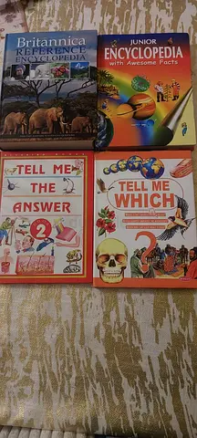 Different Encyclopedia books for children's