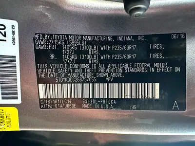 2016 Toyota SIENNA — фото 16