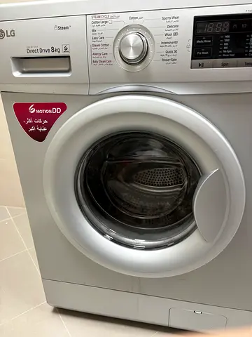LG Front Load Washing Machine 8kg - Good Working Condition