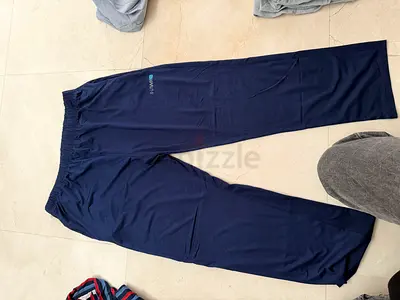 Navy Hawk Elastic Waist Pants - comfy soft modal thin Size XL mens