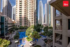 1br Vacant Unit On Lower Floor With Pool View
