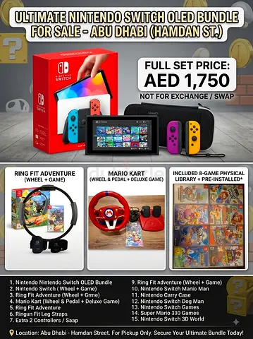 Nintendo Switch OLED Bundle AED-1750