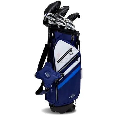 Complete Golf Club Set with Stand Bag - Good Condition