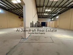 Warehouse for rent: 15,015 sq. ft., 5 worker rooms, and 120 kW electricity supply.
