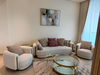 High-Floor 1BR | Binghatti Apex | Furnished | Skyline Views