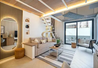 Elegant High | Ceiling Studio Loft | Fully Furnished | 12 Cheques | Call now
