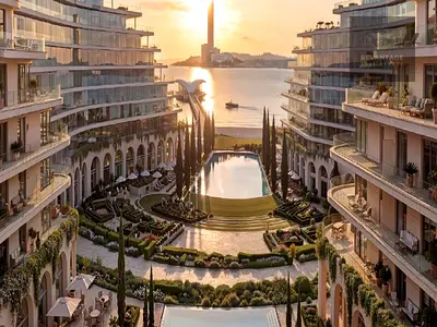 3BR Apt I Water Front Building I Luxury Living