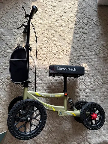 Used Bambino Kids Ride-On Walker with Handle and Storage Bag