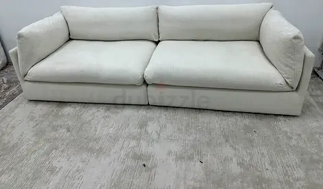 As good as new the loom collection three seater sofa