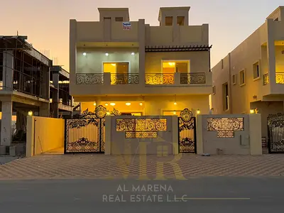 Villa for sale in Ajman, Al Heliopolis area. Includes registration fees. Freehold ownership availab