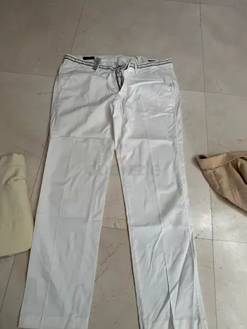 White masons forte dei marmi italy trousers / pants - size 54, good condition luxury