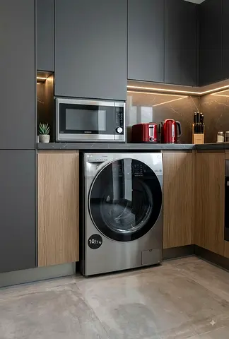 LG 10kg Wash / 7kg Dry Front Load Washer Dryer – Good Condition | Free Home Delivery