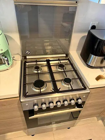 Electrolux 4-Burner Full Gass With Fan Oven Cooking Range 60x60 cm