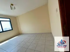 Largest one-bedroom apartment in Sharjah with free central air conditioning, spacious rooms.