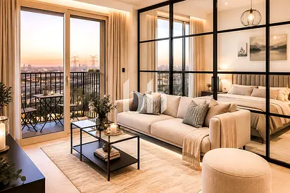Boulevard View | Furnished | 2BR Apartment
