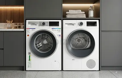 Bosch Series 4 10kg Washer & 9kg Dryer Set – Latest Model | Separate Units