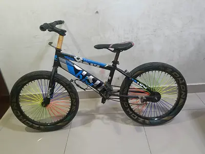 Used 20" Kids/Youth BMX Bike with Colorful Spoked Wheels