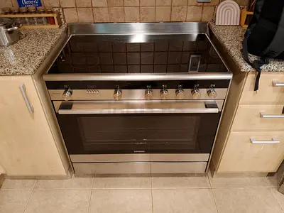 Siemens iq700 electric ceramic cooker 90x60cm 5 burners Italian