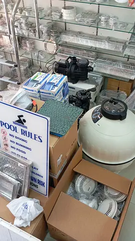 SWIMMING POOL EQUIPMENTS RETAIL SHOP FOR SALE
