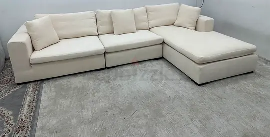As perfect condition marina home lshape sofa