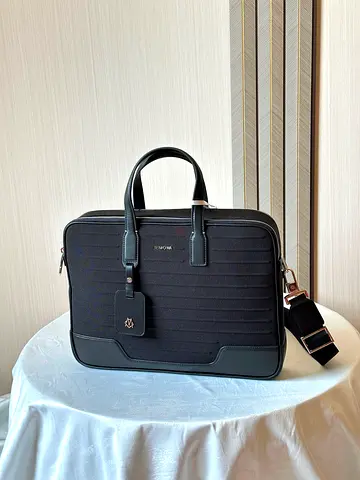 Rimowa Never still canvas briefcase