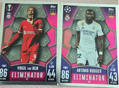 Topps Match Attax Eliminator Special Cards