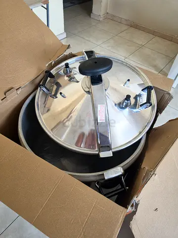 150L Alsaif Gallery Pressure Cooker – Used Once | قدر ضغط السيف 150 لتر
