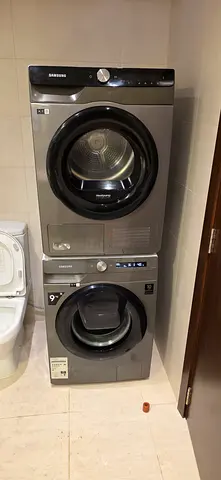 Samsung 9 kg washer and 9 kg dryer separate set