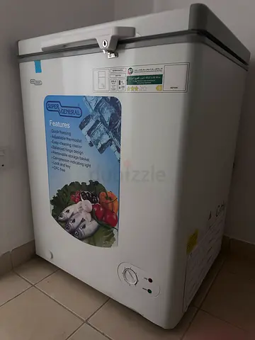 Used Super General Chest Freezer - 100L, Excellent Working Condition
