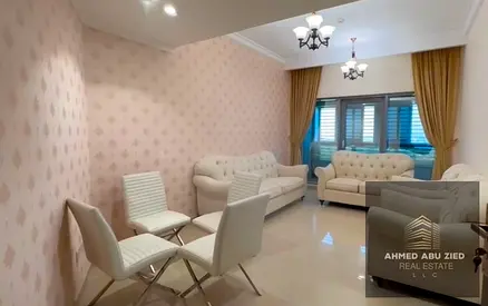 3 BHK in Al Conquer Tower, Ajman, on Sheikh Khalifa Street, central AC, excellent space, close to s