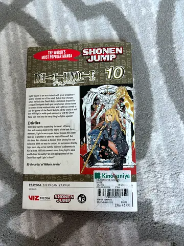 Death Note Volume 10 (Manga) - English Edition- brand new!!