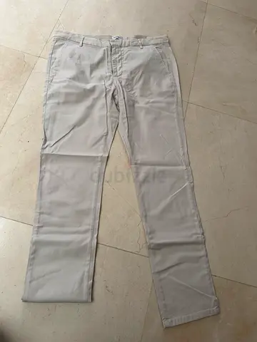 Dondup beige mens chino trousers size 36 italian -M  good condition