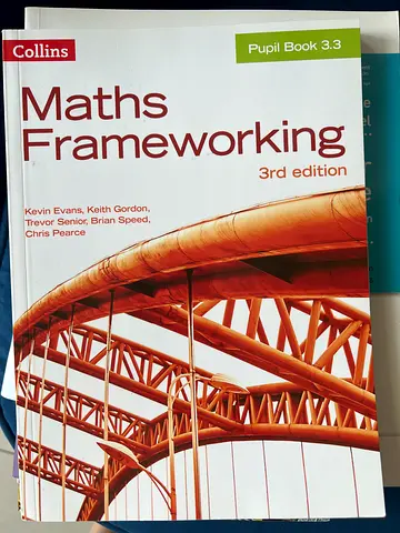 Collins Maths Frameworking Pupil Book 3.3 (3rd edition) - GCSE/KS3