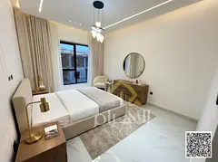 Two-story villa with a roof terrace, 10% down payment and a monthly installment of 5,000 dirhams, at