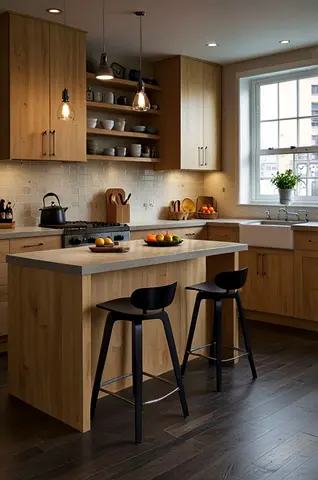 Modern design kitchen island