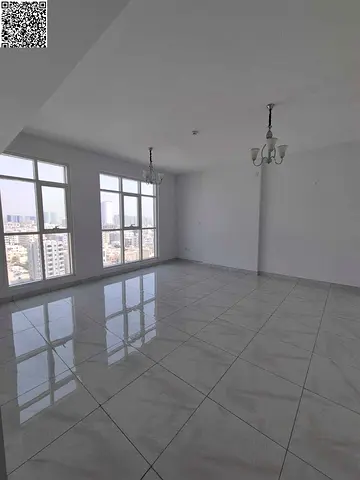 Two-bedroom apartment and living room for annual rent, directly on the Corniche.