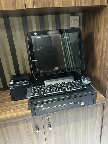 Complete POS Terminal with Touchscreen, Cash Drawer, Receipt Printer and Barcode Scanner
