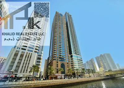 Step Out to Qanat Al Qasba! Huge 2 BHK + Maid, Drawing & Living Rooms | Walk to Corniche & Beach