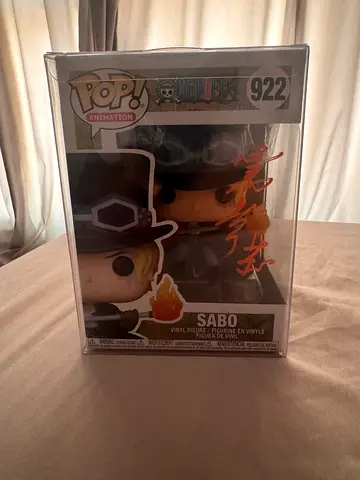 Sabo #922 Signed Funko Pop - One piece