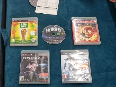 Bundle of 5 PS3 Games - FIFA World Cup 2014, Metal Gear Solid V, Battlefield and more