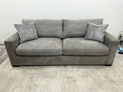 Like new condition crate&barrel three seater sofa