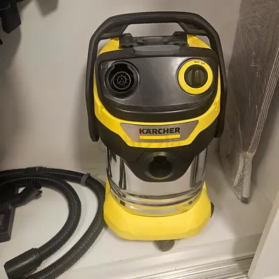 Kärcher Wet & Dry Vacuum Cleaner - Stainless Drum, Good Condition