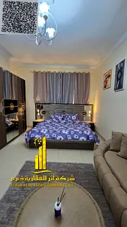 🏡 The most luxurious and elegant studio apartment for monthly rent in Al Yasmin Towers, opposite 
