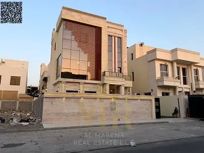 Luxury villa in Al-Aliya, strategic location, 6 bedrooms with swimming pool and rooftop terrace. Freehold ownership and bank financing available. | Ow