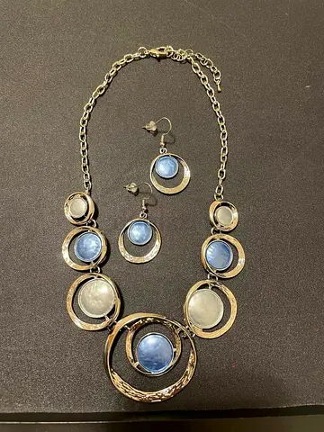 Necklace and earrings for sale