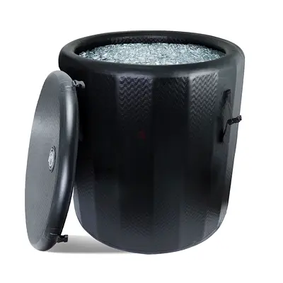 Large Black Plastic Utility Tub / Multi-purpose Bucket with Handles