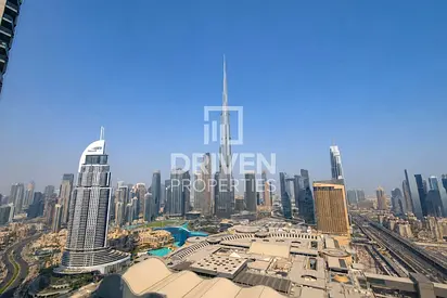 Burj View | High Floor | Vacant with Maids Room