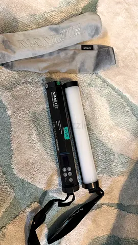 Nanlite PavoTube RGBW Pocket-Sized LED Tube Light with Carry Sleeve